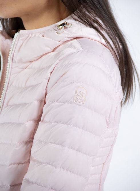Piumino Donna CARRIE opaco con cappuccio Rosa CIESSE PIUMINI- Francavilla Moda